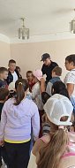 Ребята из оздоровительного лагеря "Солнышко" посетили ОП №2 в составе МУ МВД России "Балаковское"