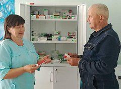 В ФАПах Краснопартизанского района активно продолжается работа аптечных пунктов