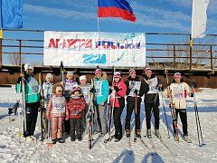 Краснопартизанский район принял участие в Лыжне России-2023