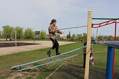 В п.Горный состоялась районная спортивно-патриотическая игра «Зарница»