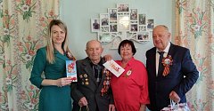Глава Краснопартизанского района поздравил ветеранов Великой Отечественной войны