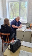 Продолжается профилактический медицинский осмотр детей Краснопартизанской РБ