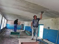 В школе села Сулак продолжается ремонт