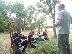 Второй день 54 слёта юных туристов Краснопартизанского района