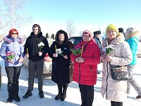 Жители Краснопартизанского района приняли участие в автопробеге в поддержку участников СВО