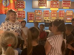 Воспитанники оздоровительного лагеря посетили Краеведческий музей в городе Пугачев