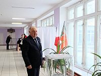 Глава Краснопартизанского района отдал свой голос за сильную страну