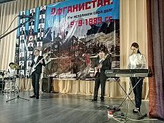 Концертная программа организована в честь воинов-интернационалистов