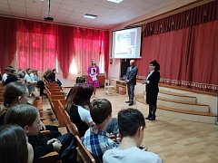 Учащиеся шоклы п.Горный встретились с ликвидатором последствий трагедии в Чернобыле
