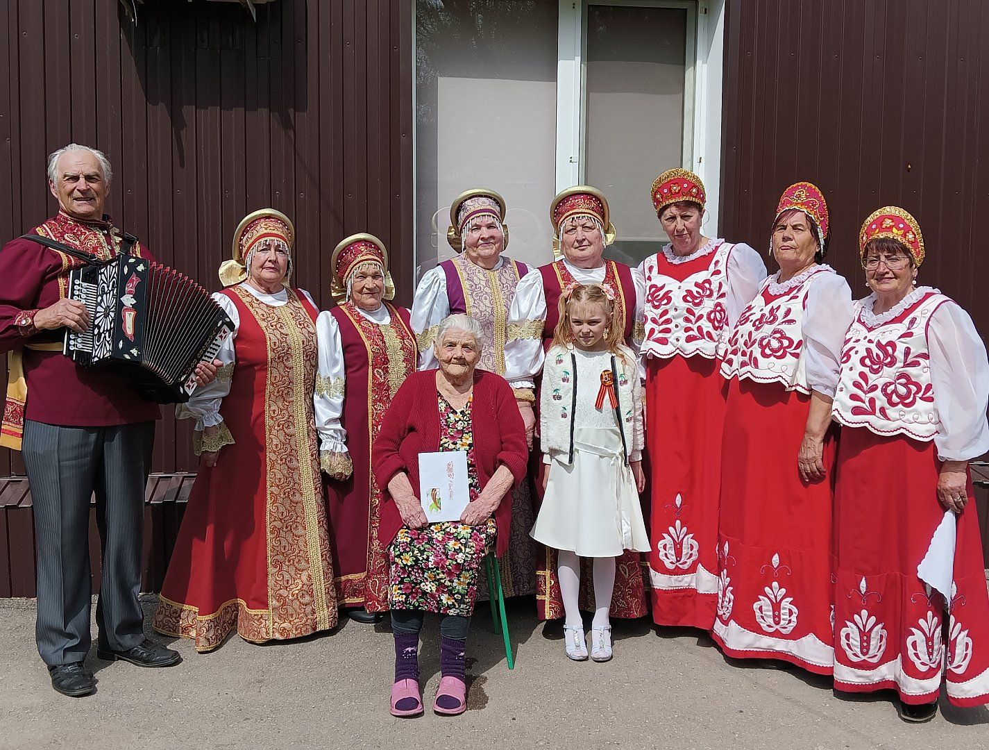 Хор ветеранов Сударушка Томск. Костюм Сударушки 134-140.