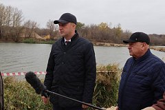 Губернатор Саратовской области Р. В. Бусаргин посетил Краснопартизанский район