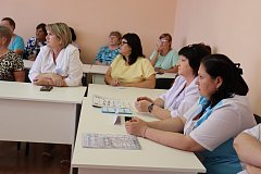КЦСОН Краснопартизанского района совместно с районной больницей  провели мероприятие, направленное на продление активного долголетия