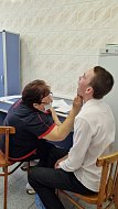 Продолжается профилактический медицинский осмотр детей Краснопартизанской РБ
