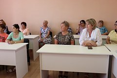 КЦСОН Краснопартизанского района совместно с районной больницей  провели мероприятие, направленное на продление активного долголетия