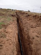 В селах Краснопартизанского района  идет замена водопроводных сетей и водозабора