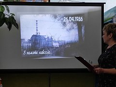 В библиотеке с.Раздольное прошел информационный час "Чернобыль жив и навсегда опасен"