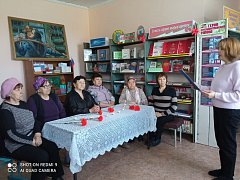 В Милорадовской сельской библиотеке прошел час истории " Без срока давности"
