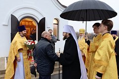 В селе Большая Сакма состоялось освящение нового Храма