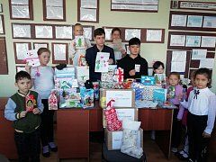 Школьники подготовили  новогодний подарок для бойцов СВО