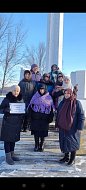Работники центра социального обслуживания населения приняли участие в акции памяти #Блокадныйхлеб